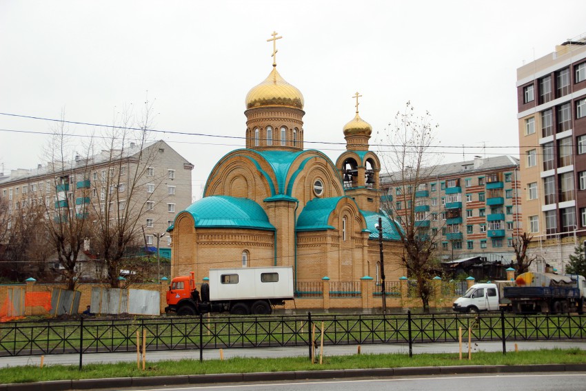 Кировский район. Церковь Сергия Радонежского. фасады