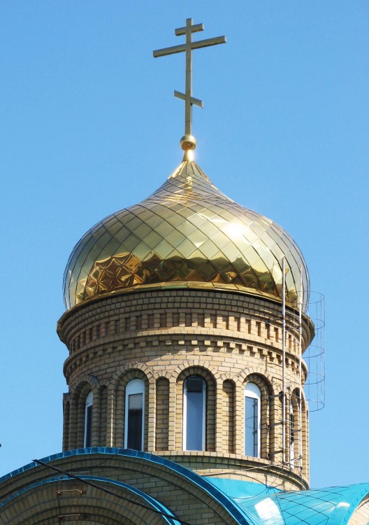 Церковь Сергия Радонежского, Кировский район (Казань, город, Республика Татарстан). архитектурные детали, Купол основного объема храма