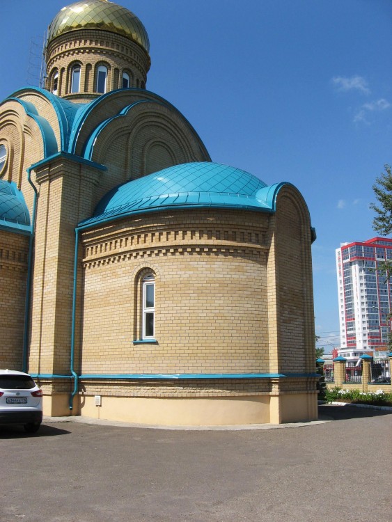 Церковь Сергия Радонежского, Кировский район (Казань, город, Республика Татарстан). архитектурные детали, Апсида церкви