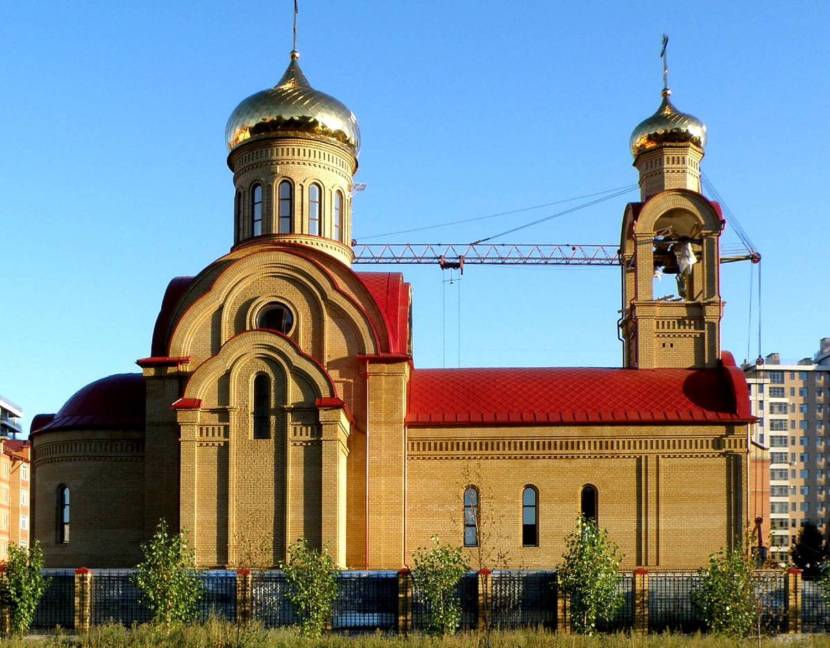 фасады. Церковь Кирилла Казанского, Ново-Савиновский район (Казань, город, Республика Татарстан)
