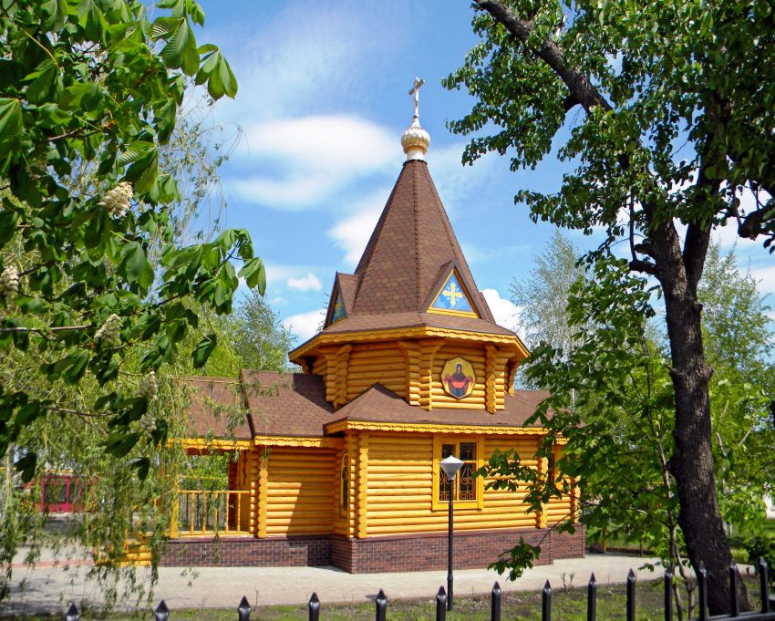 Ездоцкий. Церковь Иоасафа Белгородского. общий вид в ландшафте