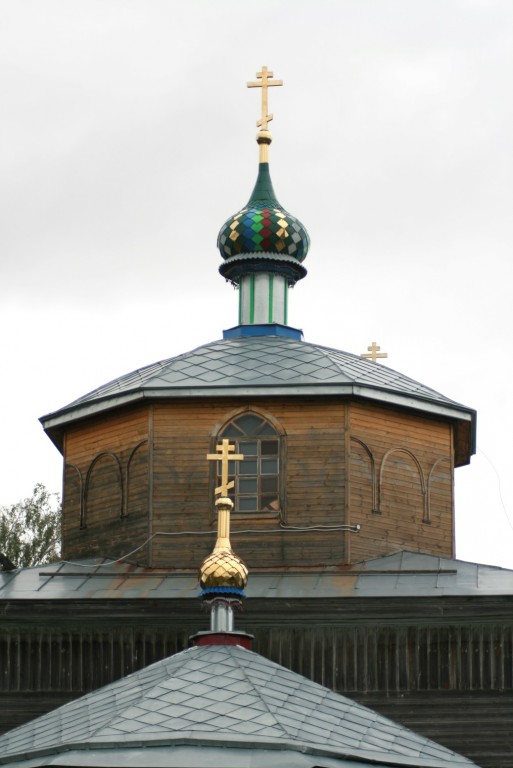 Церковь Троицы Живоначальной, Большое Карачкино (Моргаушский район, Республика Чувашия). архитектурные детали, Фасады