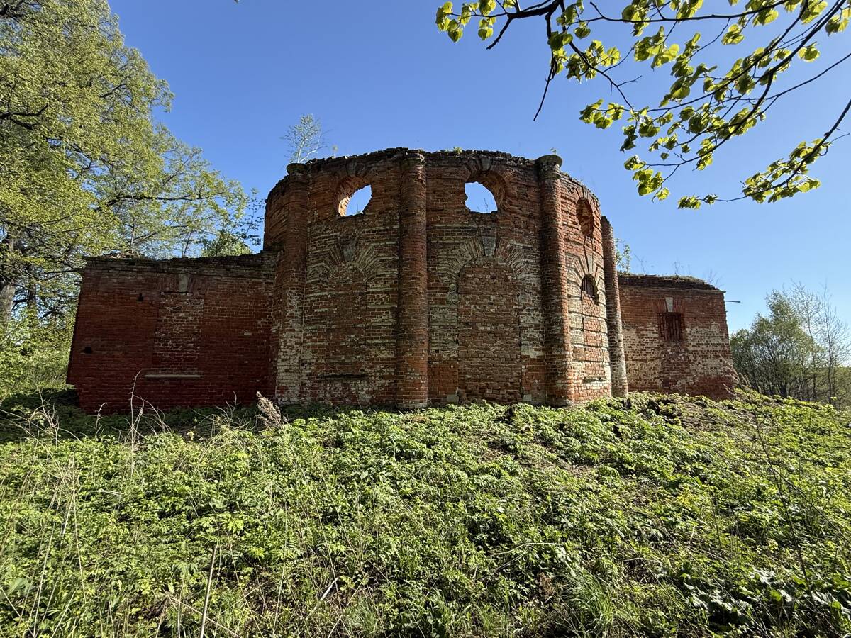 Церковь Михаила Архангела, Бабошино (Дубенский район, Тульская область). фасады, Вид с севера