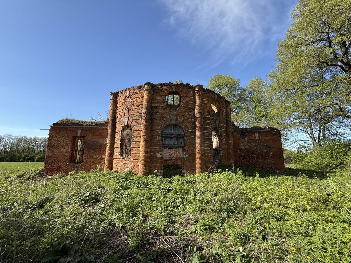 Церковь Михаила Архангела, Бабошино (Дубенский район, Тульская область). фасады, Вид с юга