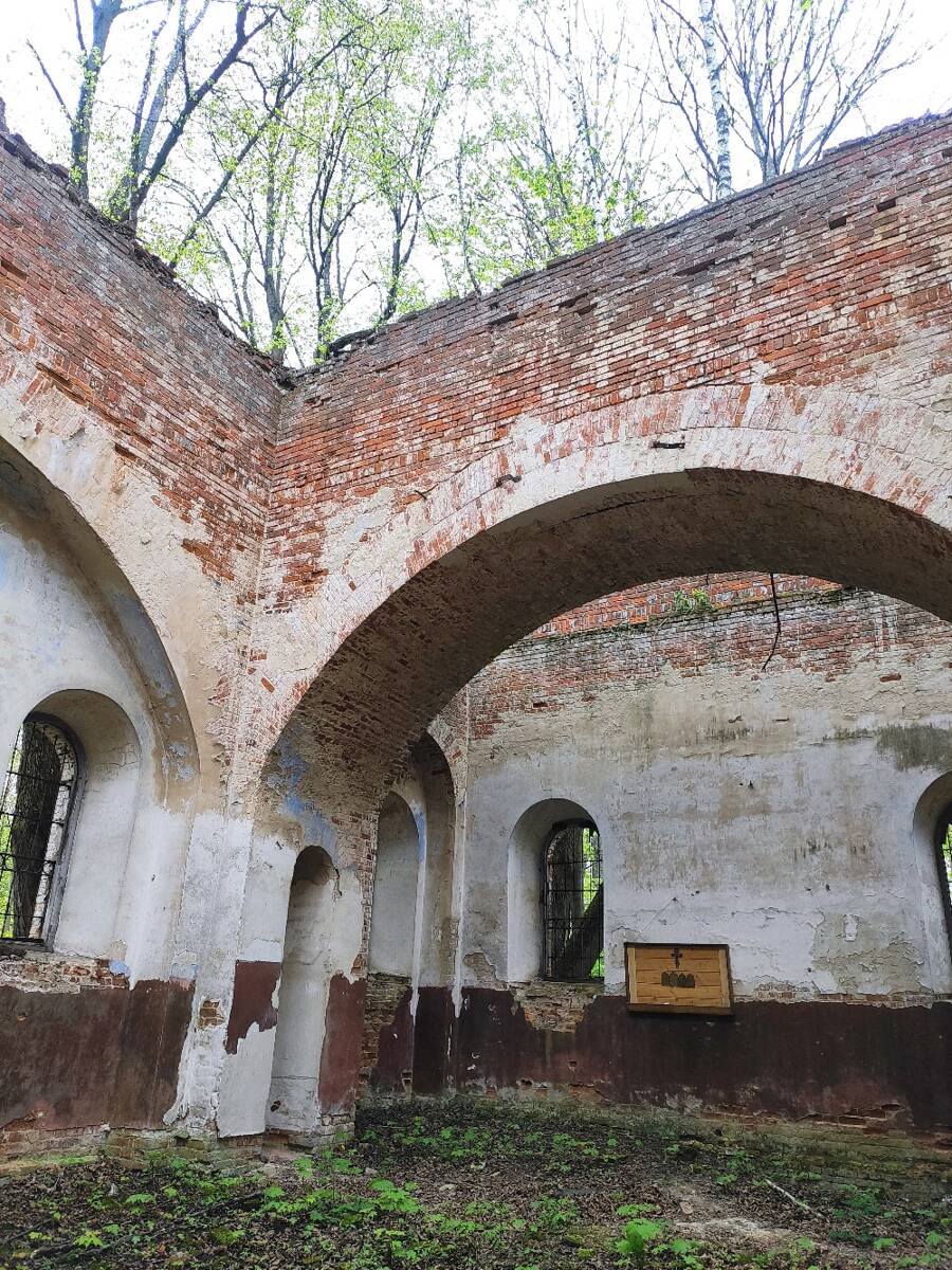 Церковь Георгия Победоносца, Борщёвка (Тула, город, Тульская область). интерьер и убранство