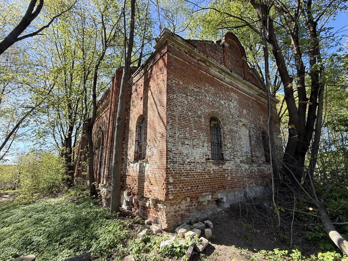 Церковь Георгия Победоносца, Борщёвка (Тула, город, Тульская область). фасады, Вид с юго-востока