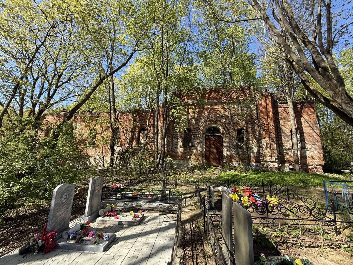 Церковь Георгия Победоносца, Борщёвка (Тула, город, Тульская область). фасады, Вид с юга