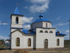 Авиастроительный район. Церковь Тихвинской иконы Божией Матери в Кадышево (новая)