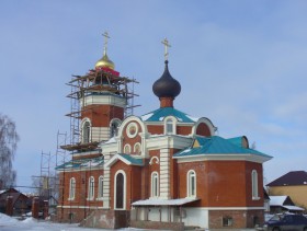 Приволжский район. Церковь Троицы Живоначальной в поселке Отары