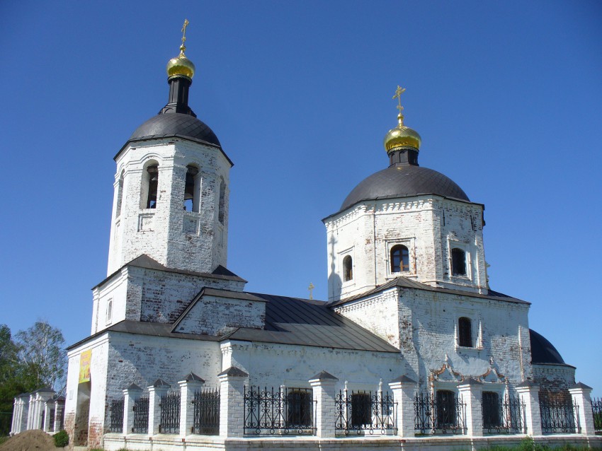 Егорьево. Церковь Богоявления Господня. фасады