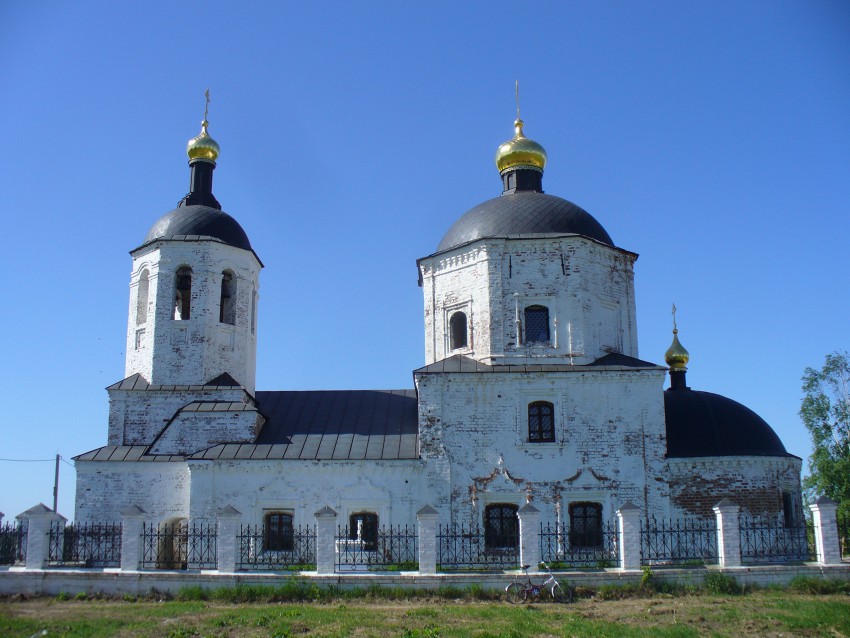 Егорьево. Церковь Богоявления Господня. фасады
