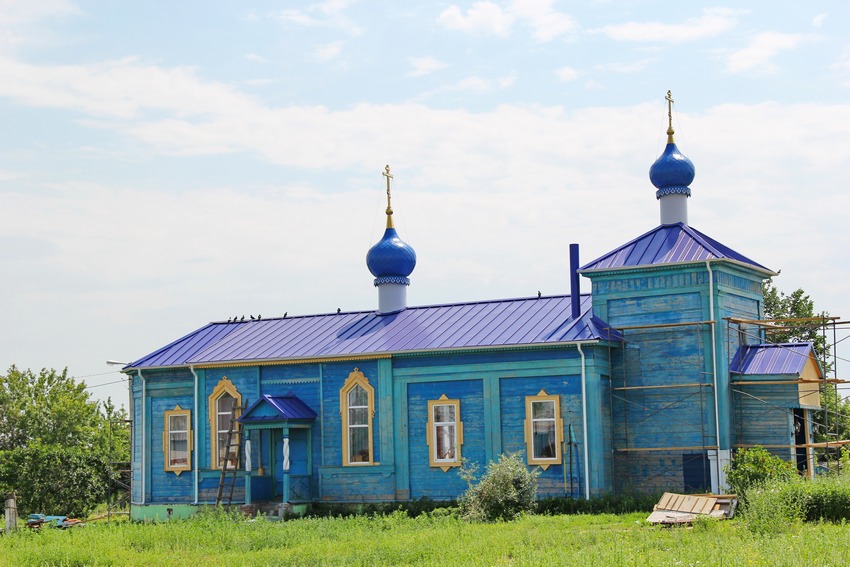 Сокуры. Церковь Покрова Пресвятой Богородицы. фасады