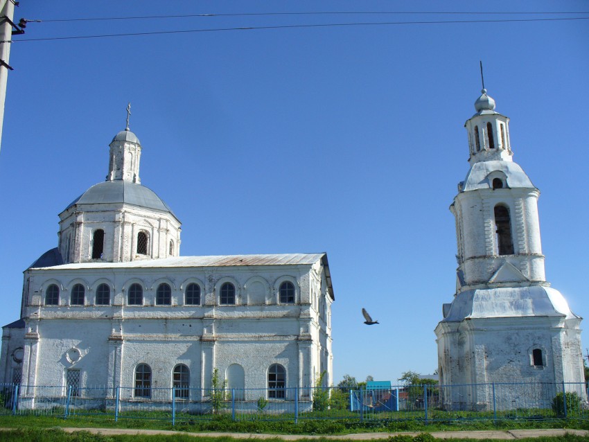 Церковь Николая Чудотворца, Державино (Лаишевский район, Республика Татарстан). фасады