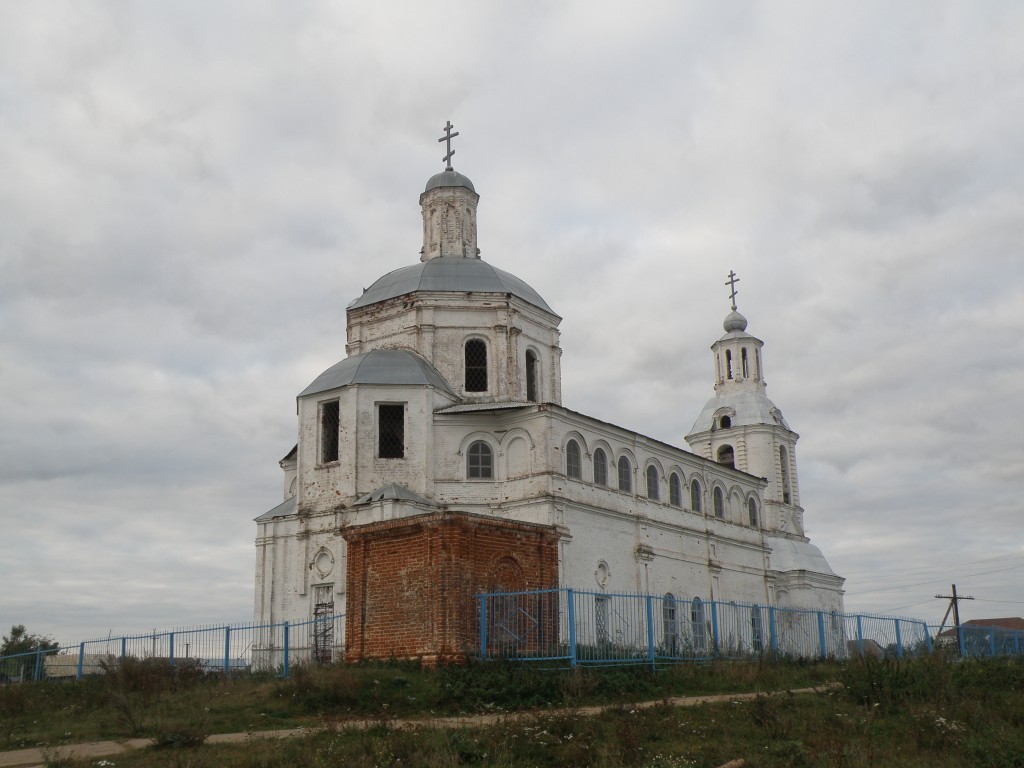 Церковь Николая Чудотворца, Державино (Лаишевский район, Республика Татарстан). фасады