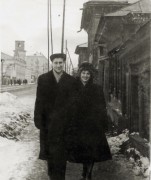 Сионская домовая церковь, На заднем фоне слева видна колокольня Сионской церкви. Фото 1950-х годов<br>, Тула, Тула, город, Тульская область
