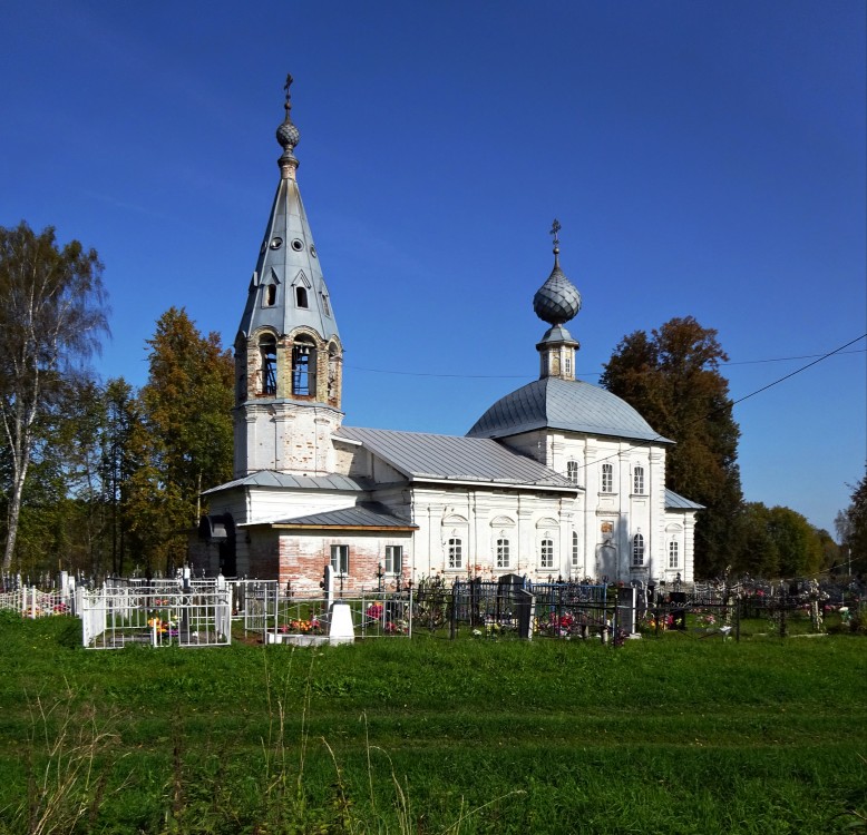 Церковь Воскресения Христова, Любовниково (Костромской район, Костромская область). фасады