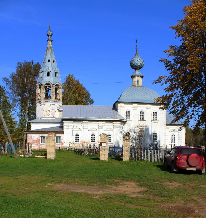 Церковь Воскресения Христова, Любовниково (Костромской район, Костромская область). фасады