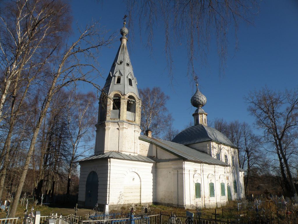 Церковь Воскресения Христова, Любовниково (Костромской район, Костромская область). фасады