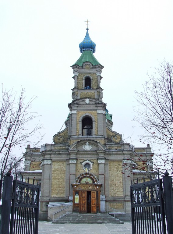 Бердичев. Собор Николая Чудотворца. фасады, Западный фасад