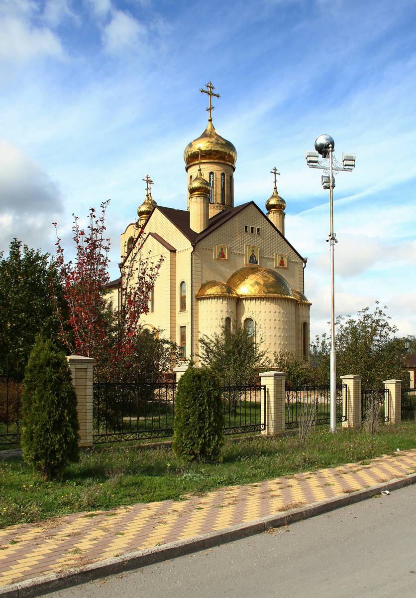 фасады. Церковь Екатерины, Ессентукская (Предгорный район, Ставропольский край)