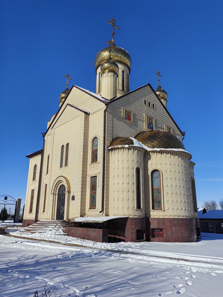 фасады. Церковь Екатерины, Ессентукская (Предгорный район, Ставропольский край)
