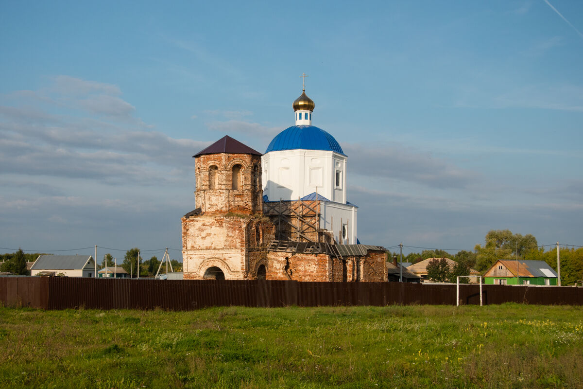 Церковь Смоленской иконы Божией Матери, Чирпы (Лаишевский район, Республика Татарстан). документальные фотографии