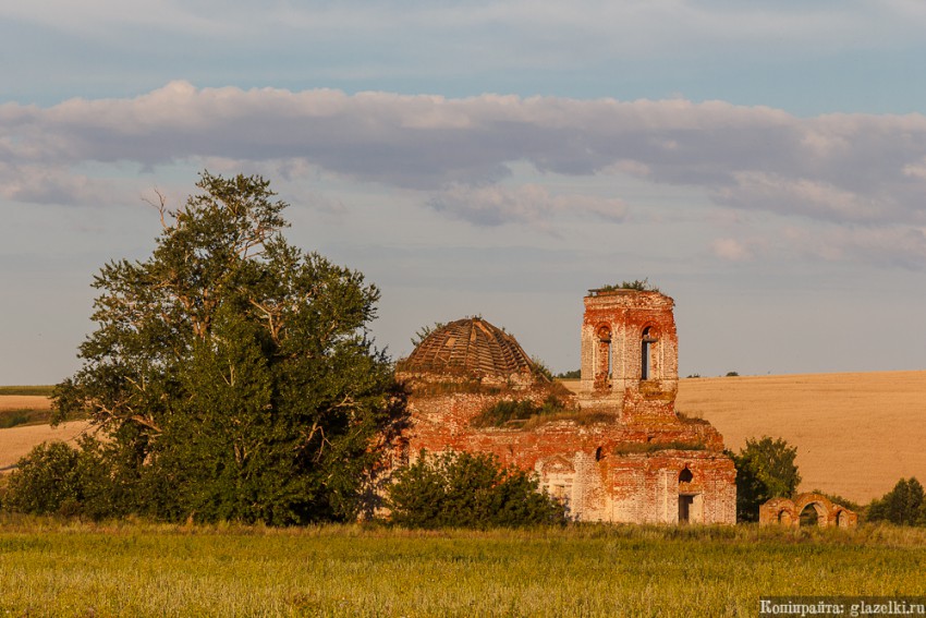 Никольское, урочище. Церковь Николая Чудотворца. фасады