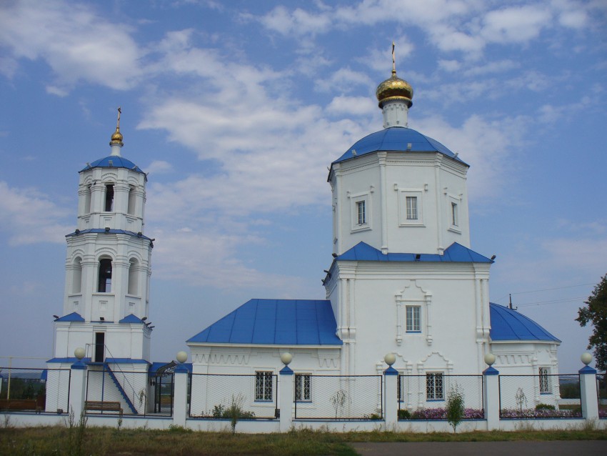 Церковь Казанской иконы Божией Матери, Балахчино (Алексеевский район, Республика Татарстан). фасады
