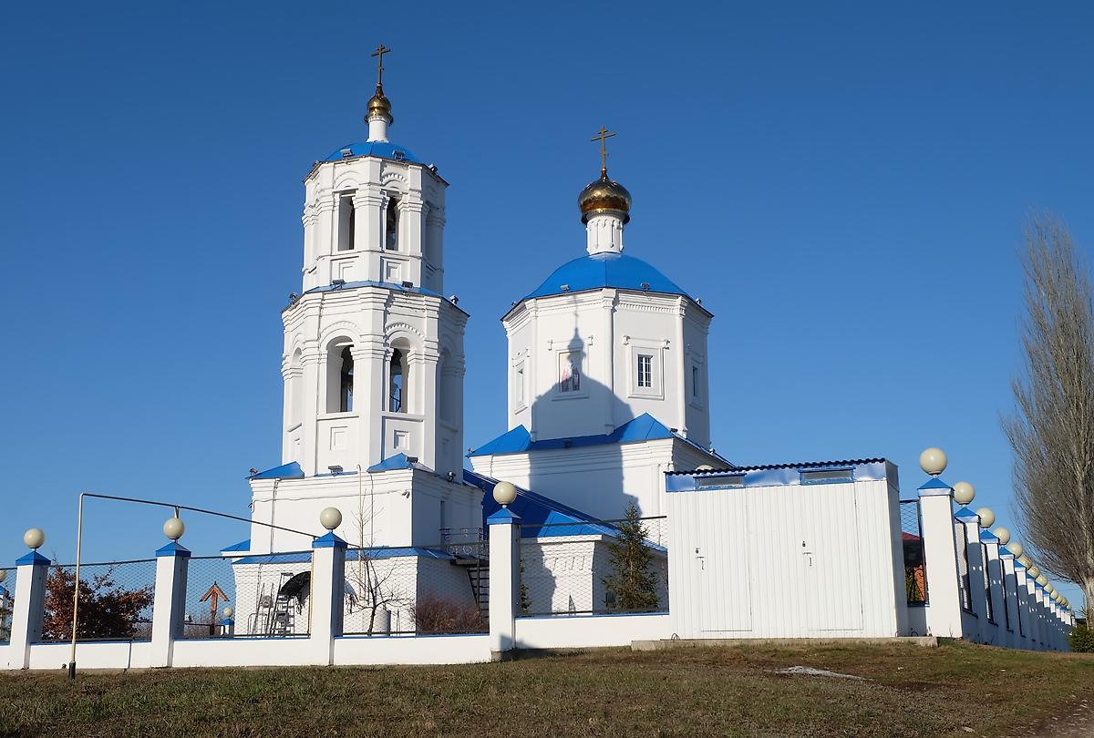 фасады. Церковь Казанской иконы Божией Матери, Балахчино (Алексеевский район, Республика Татарстан)