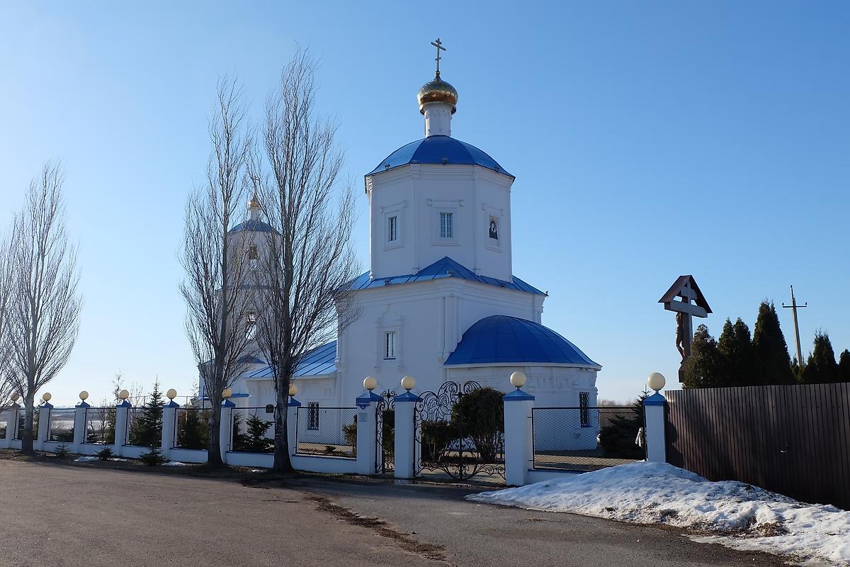 фасады. Церковь Казанской иконы Божией Матери, Балахчино (Алексеевский район, Республика Татарстан)