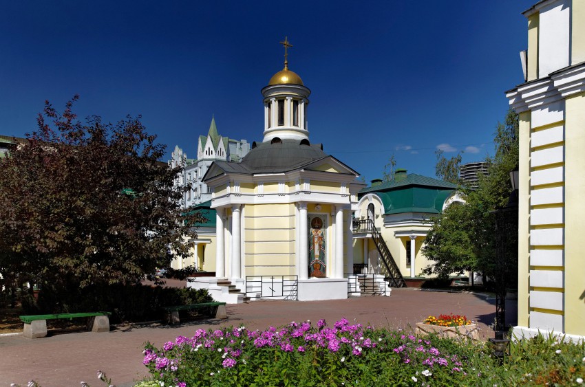 Часовня Просветителей земли Сибирской, Мещанский (Центральный административный округ (ЦАО), г. Москва). фасады