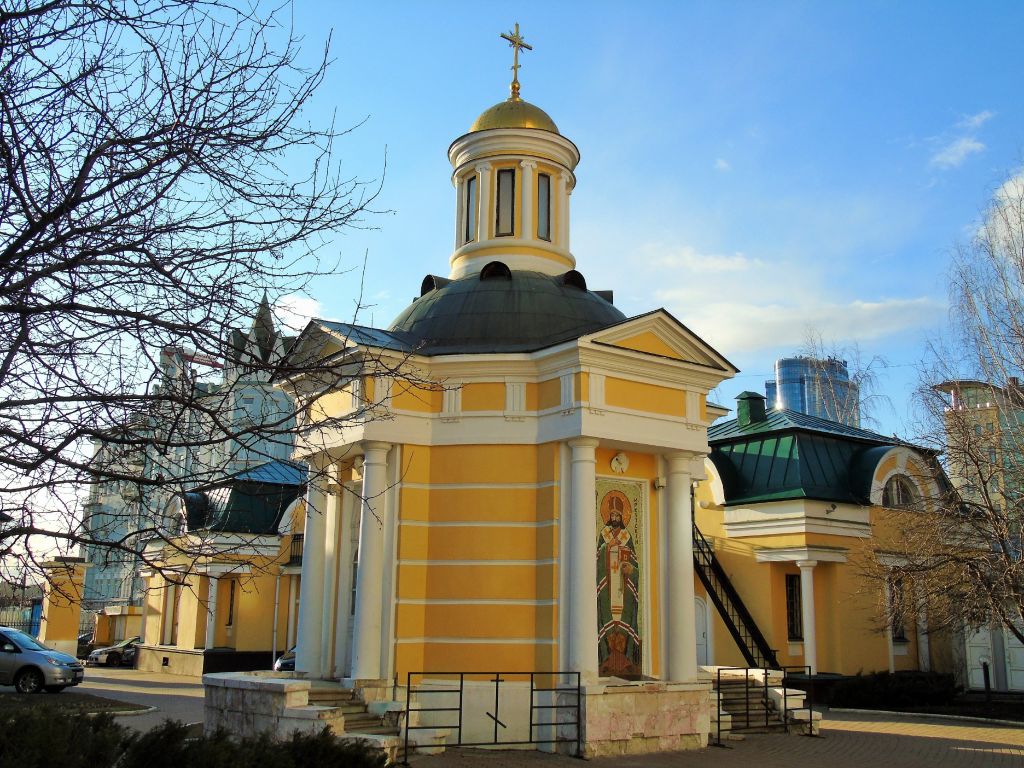 Часовня Просветителей земли Сибирской, Мещанский (Центральный административный округ (ЦАО), г. Москва). фасады