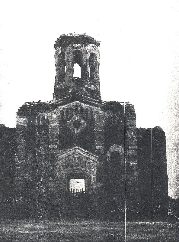 Церковь Михаила Архангела, Зембин (Борисовский район, Беларусь, Минская область). архивная фотография, Храм после съёмок фильма 