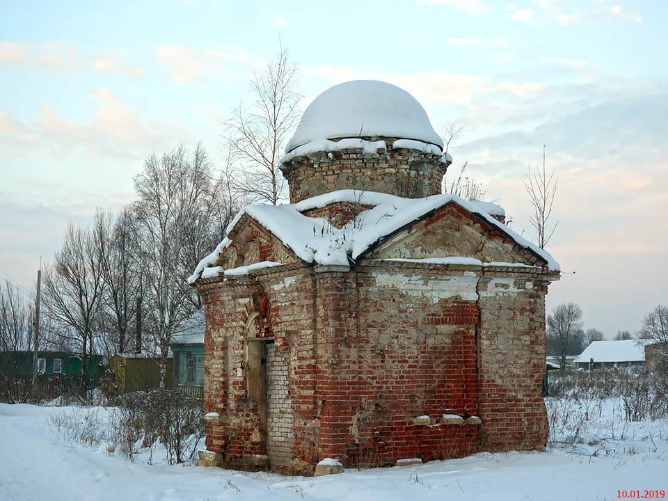 Церковь Троицы Живоначальной, Первитино (Лихославльский район, Тверская область). дополнительная информация, Западная башенка