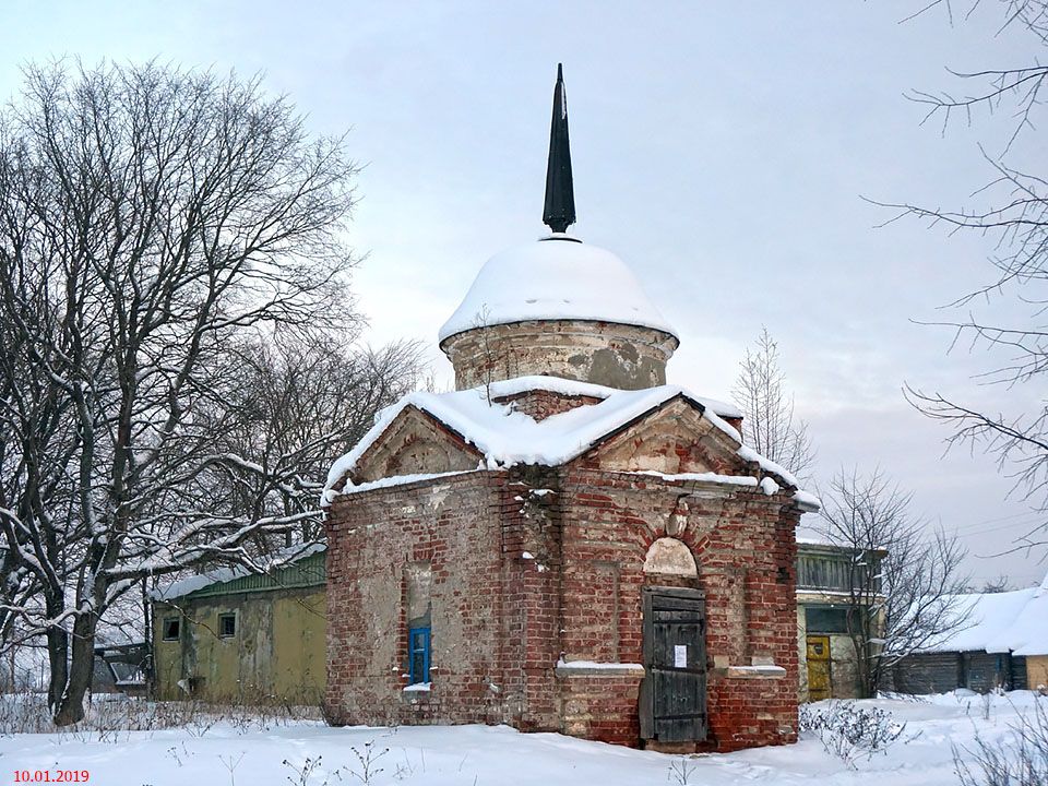 Церковь Троицы Живоначальной, Первитино (Лихославльский район, Тверская область). дополнительная информация, Южная башенка