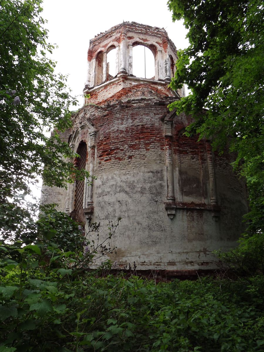 Церковь Троицы Живоначальной, Левково (Погост) (Монастырщинский район, Смоленская область). архитектурные детали