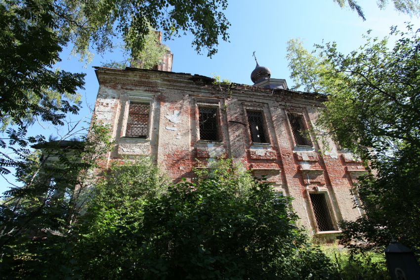 Церковь Воскресения Христова, Борзово (Рыбинский район, Ярославская область). фасады
