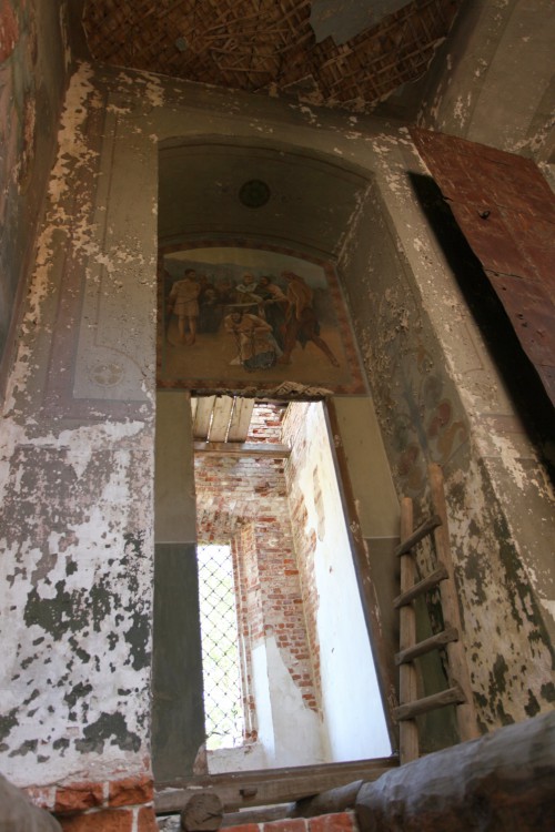 Церковь Воскресения Христова, Борзово (Рыбинский район, Ярославская область). интерьер и убранство