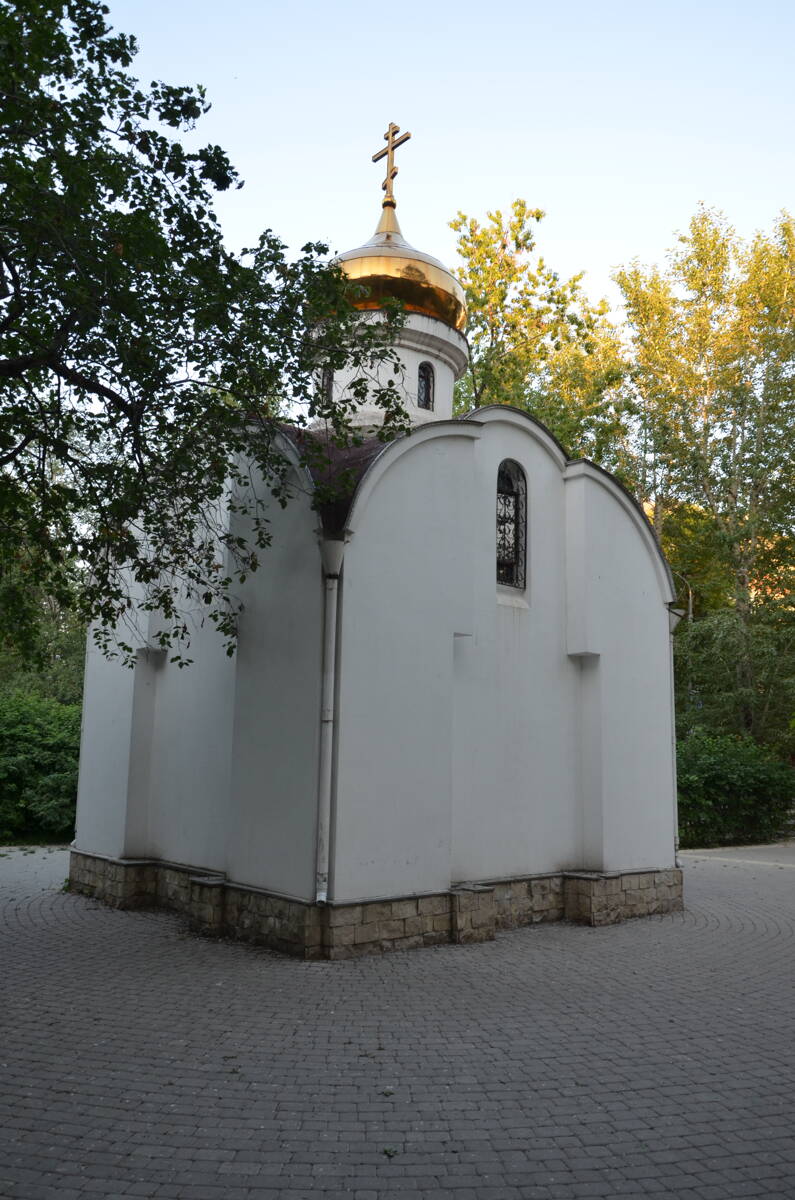 Часовня Покрова Пресвятой Богородицы, Пермь (Пермь, город, Пермский край). фасады, Вид с северо-востока