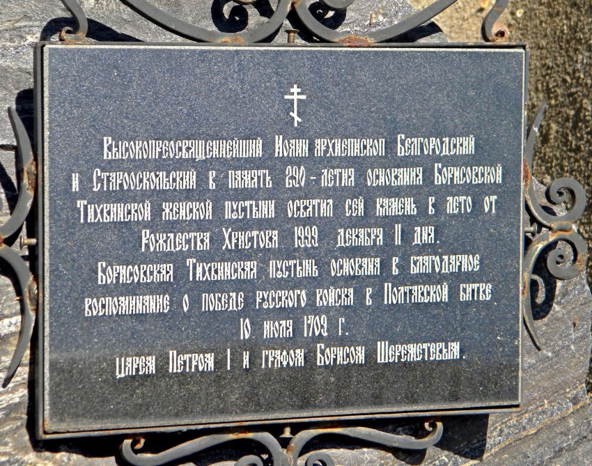 Борисовская Тихвинская пустынь, Борисовка (Борисовский район, Белгородская область). общий вид в ландшафте