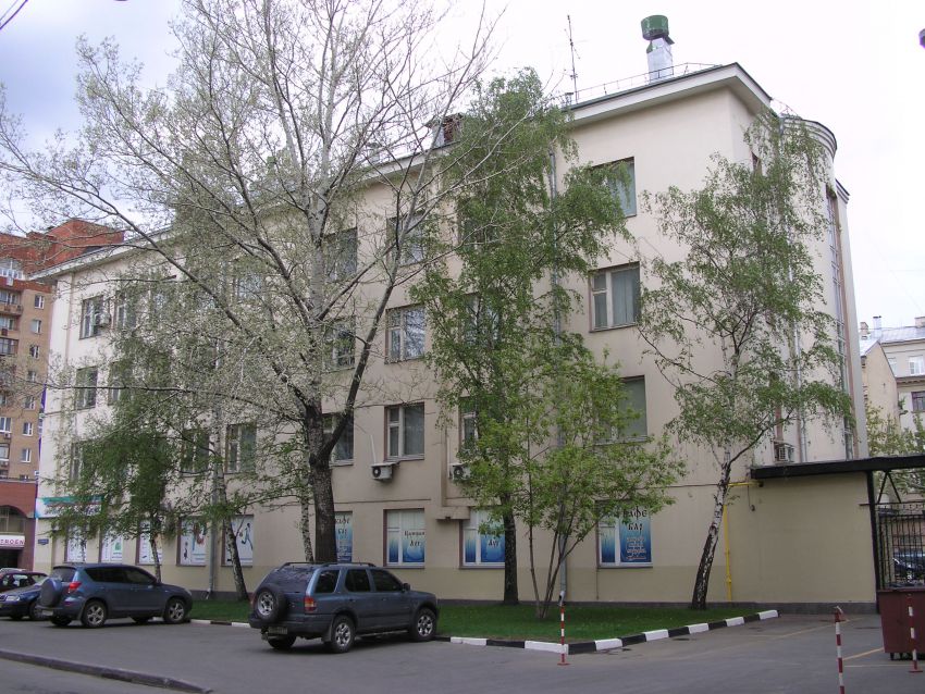 Церковь Петра и Павла на Якиманке, Якиманка (Центральный административный округ (ЦАО), г. Москва). фасады, Вид на перестроеное здание храма.