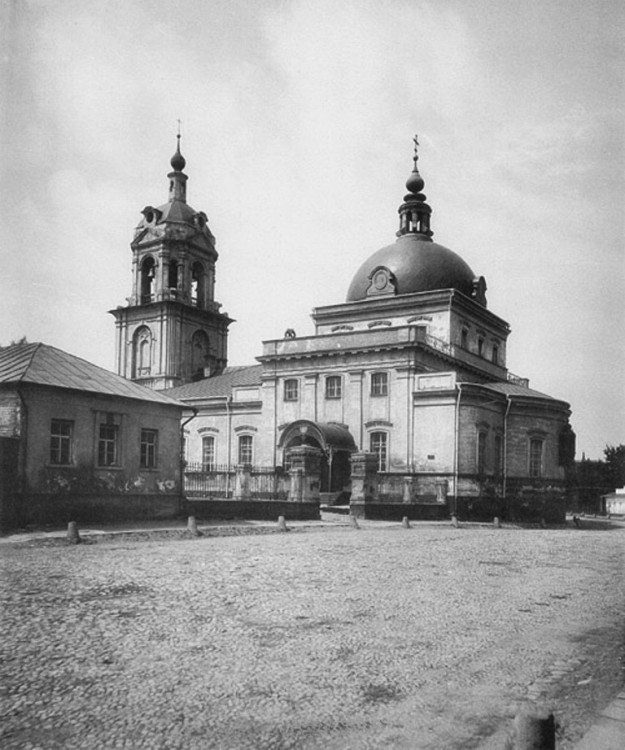 Таганский. Церковь Космы и Дамиана Римских, что в Таганной слободе. архивная фотография, Альбом Найденова