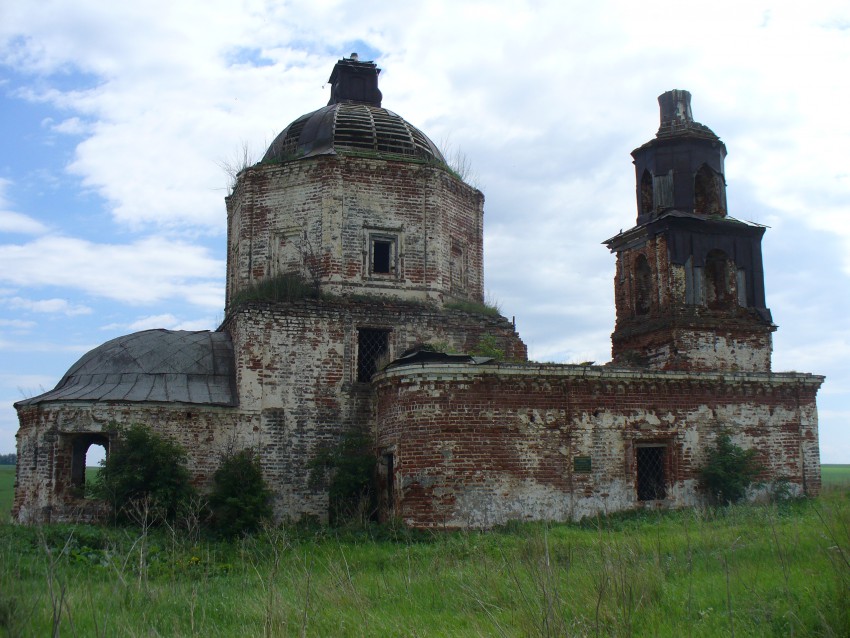 Русская Серда, урочище. Церковь Спаса Преображения. фасады