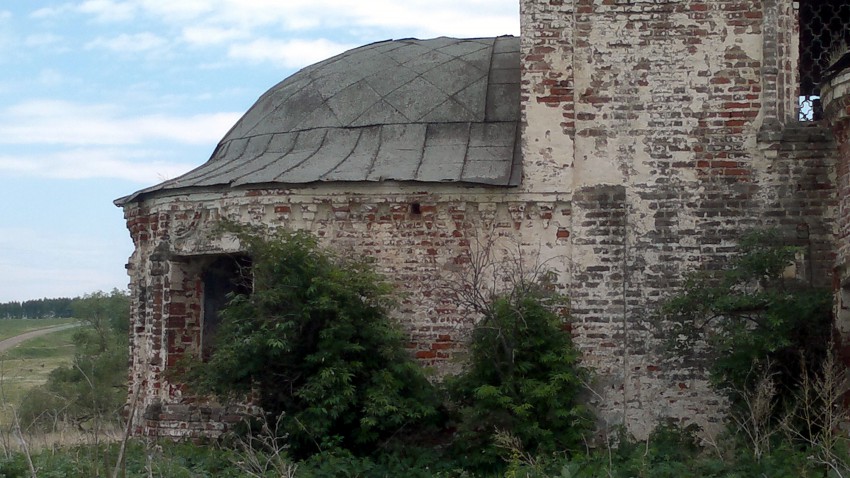 Церковь Преображения Господня, Русская Серда, урочище (Пестречинский район, Республика Татарстан). архитектурные детали, Апсида.