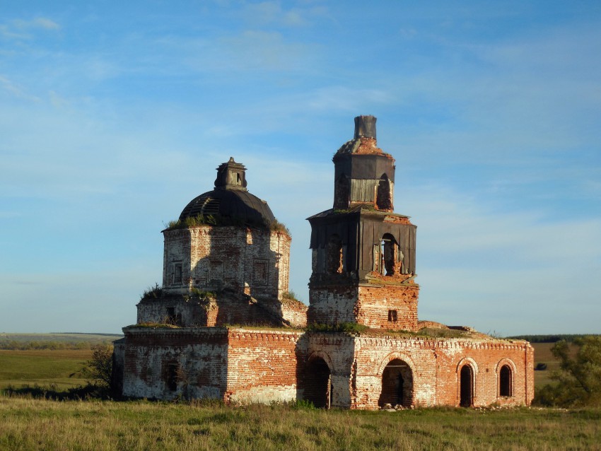 Русская Серда, урочище. Церковь Спаса Преображения. фасады