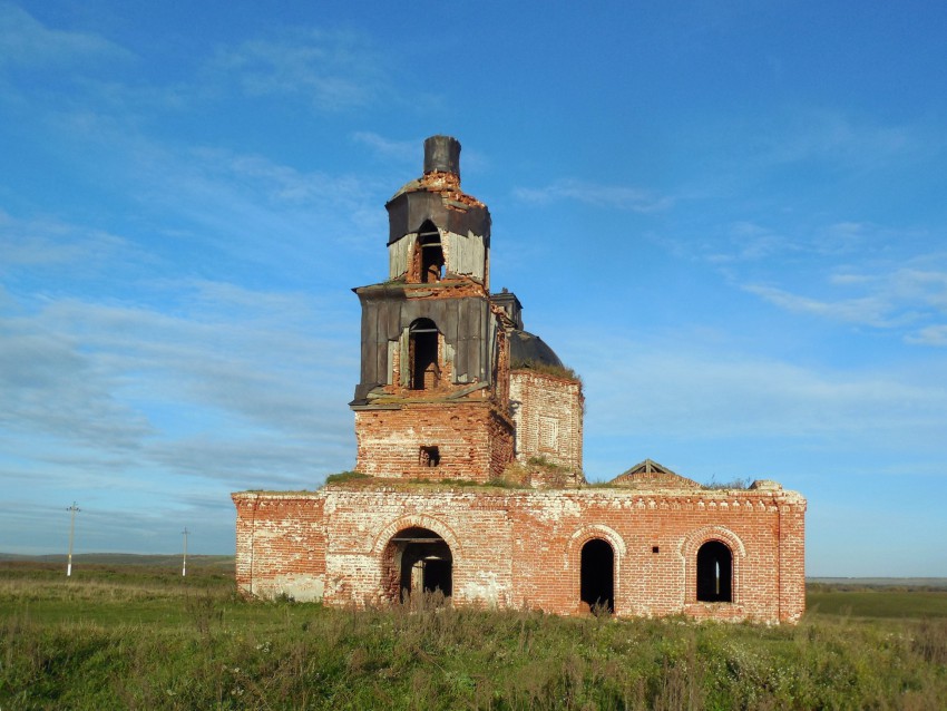 Русская Серда, урочище. Церковь Спаса Преображения. фасады