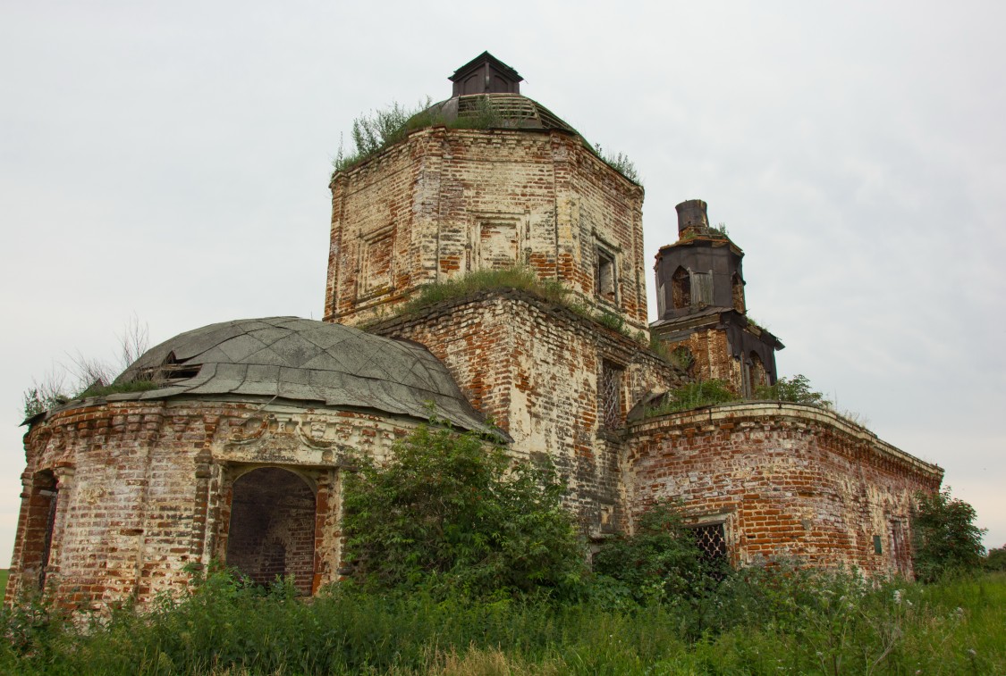 Церковь Преображения Господня, Русская Серда, урочище (Пестречинский район, Республика Татарстан). фасады