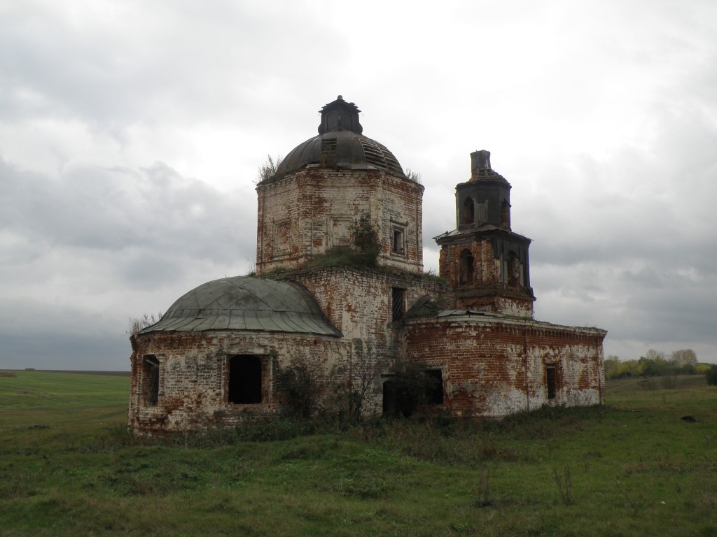 Русская Серда, урочище. Церковь Спаса Преображения. фасады