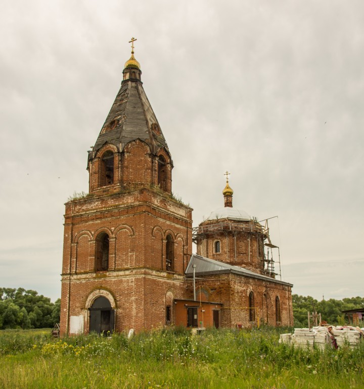 Казыли (Русские Казыли). Церковь Благовещения Пресвятой Богородицы. фасады