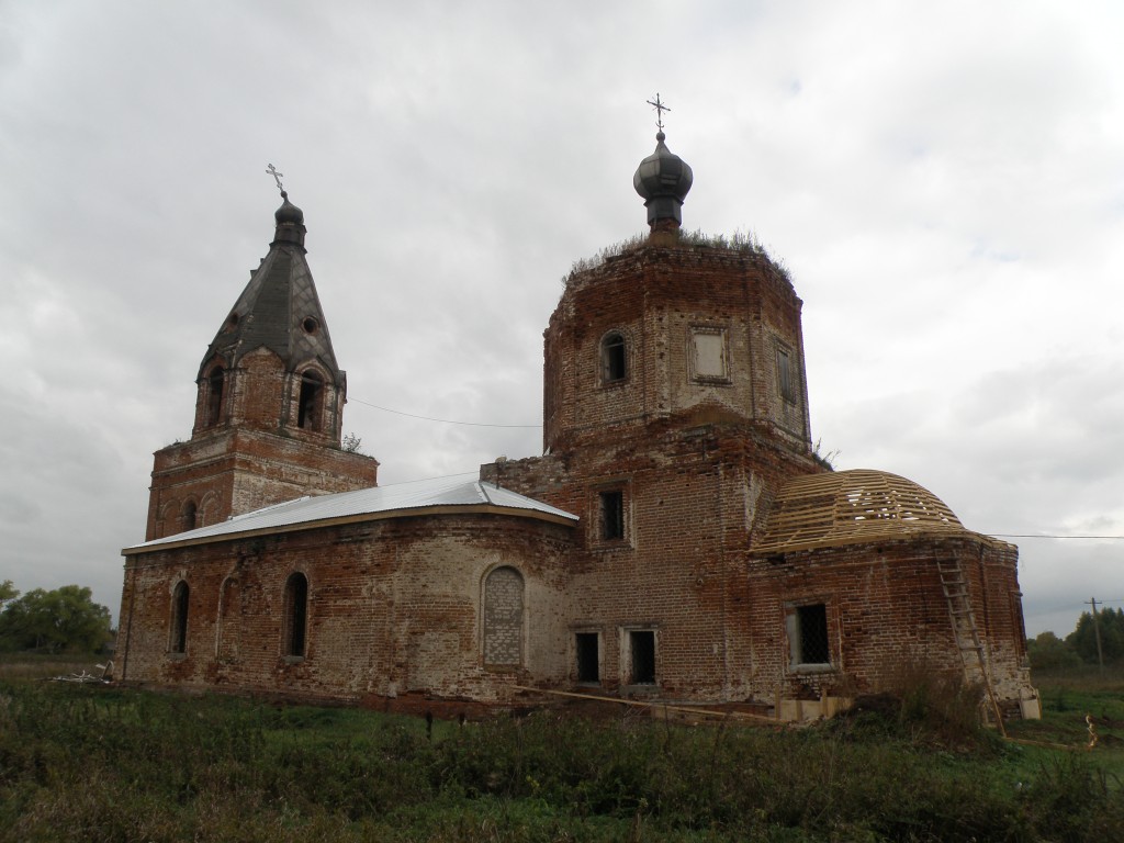 Церковь Благовещения Пресвятой Богородицы, Казыли (Русские Казыли) (Пестречинский район, Республика Татарстан). фасады